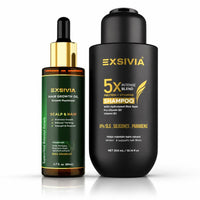 Exsivia Hair Growth Oil & 5X Intense Blend Shampoo Review: Complete Hair Care Routine for Stronger, Fuller-Looking Hair