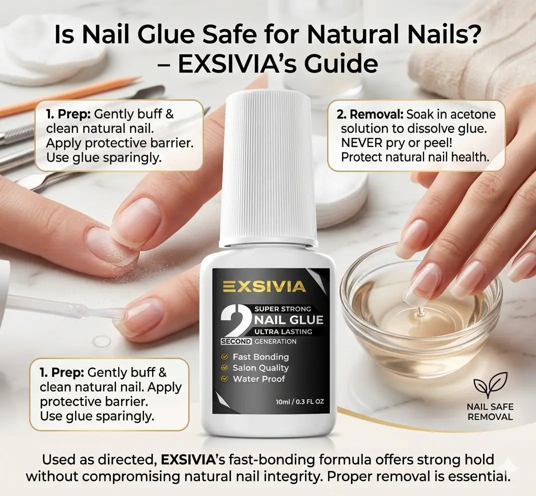 Is Nail Glue Safe for Natural Nails? A Complete Guide