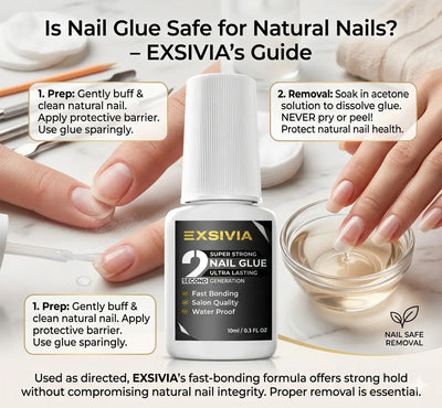 Is Nail Glue Safe for Natural Nails? A Complete Guide