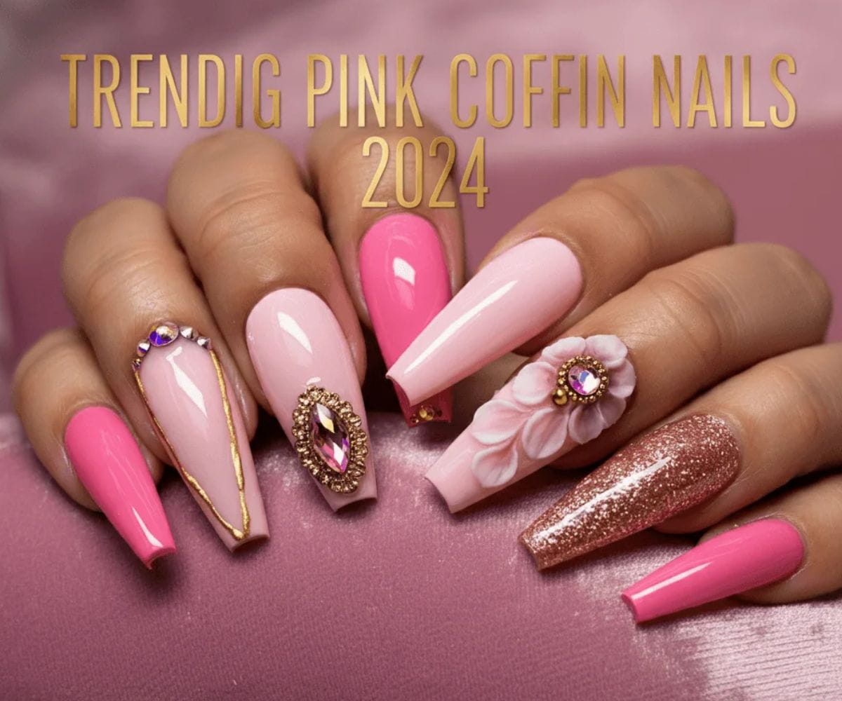 Trending Pink Coffin Nails Designs You’ll Love in 2026
