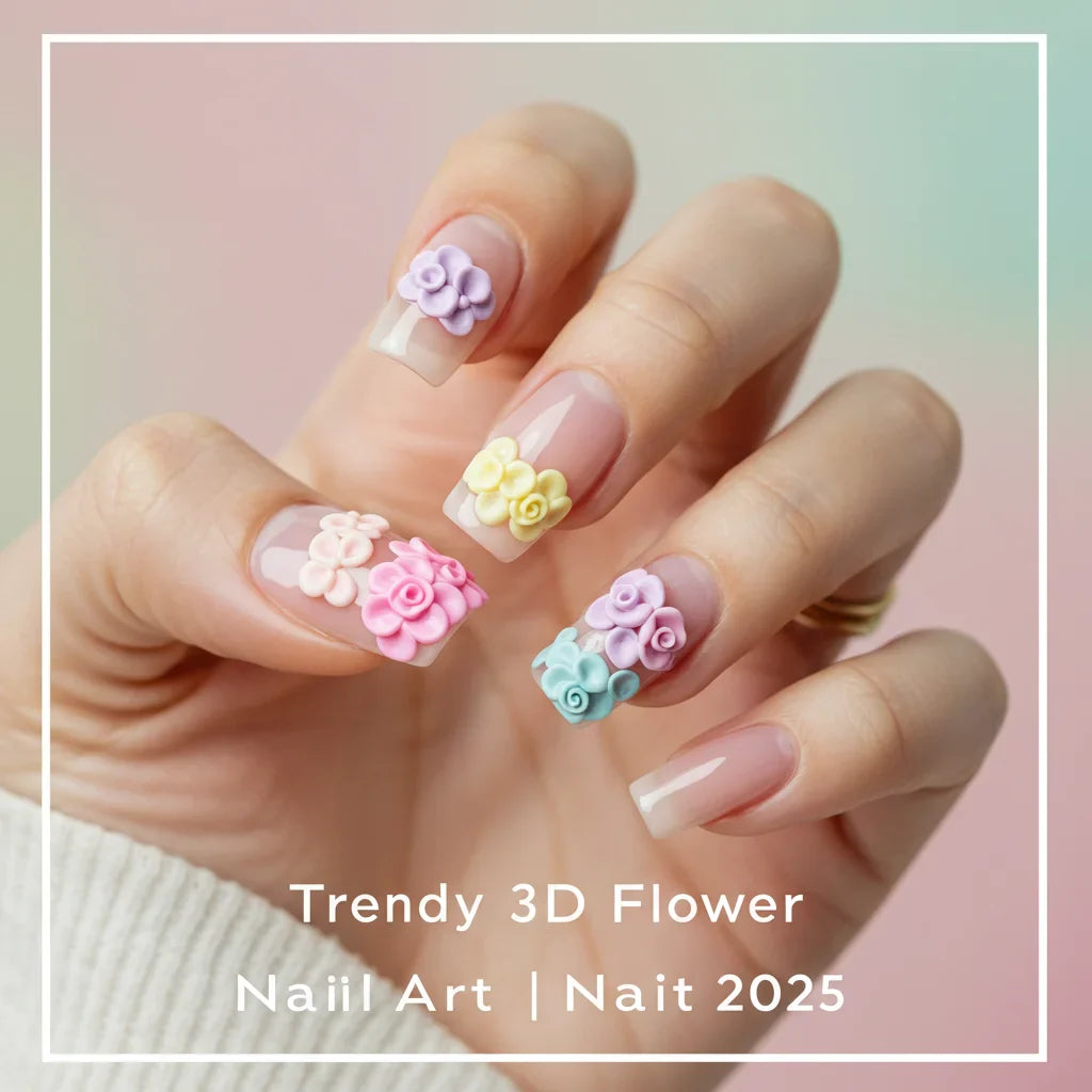 Trendy 3D Flower Nail Art Ideas to Try in 2026