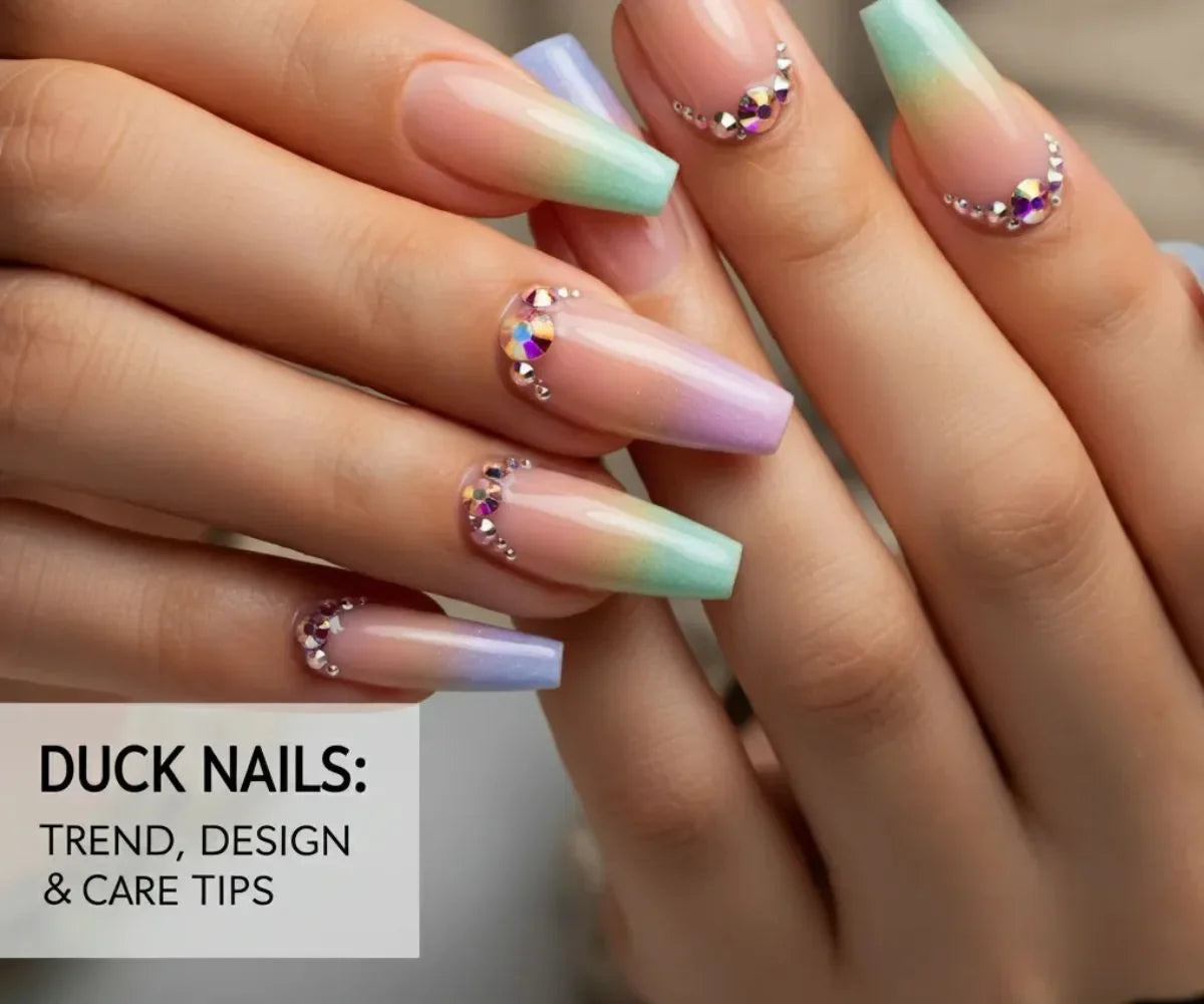 What Are Duck Nails? Latest Trend Guide with Popular Designs
