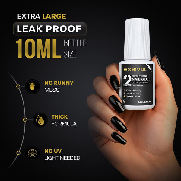 2nd Gen Super Strong Nail Glue EXSIVIA