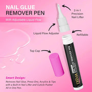 Nail Glue Remover Pen for Press On