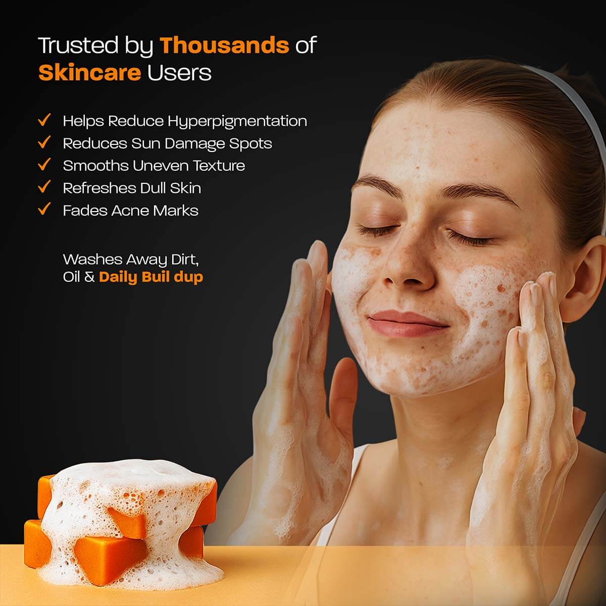 Kojic Acid Dipalmitate & Turmeric Soap EXSIVIA