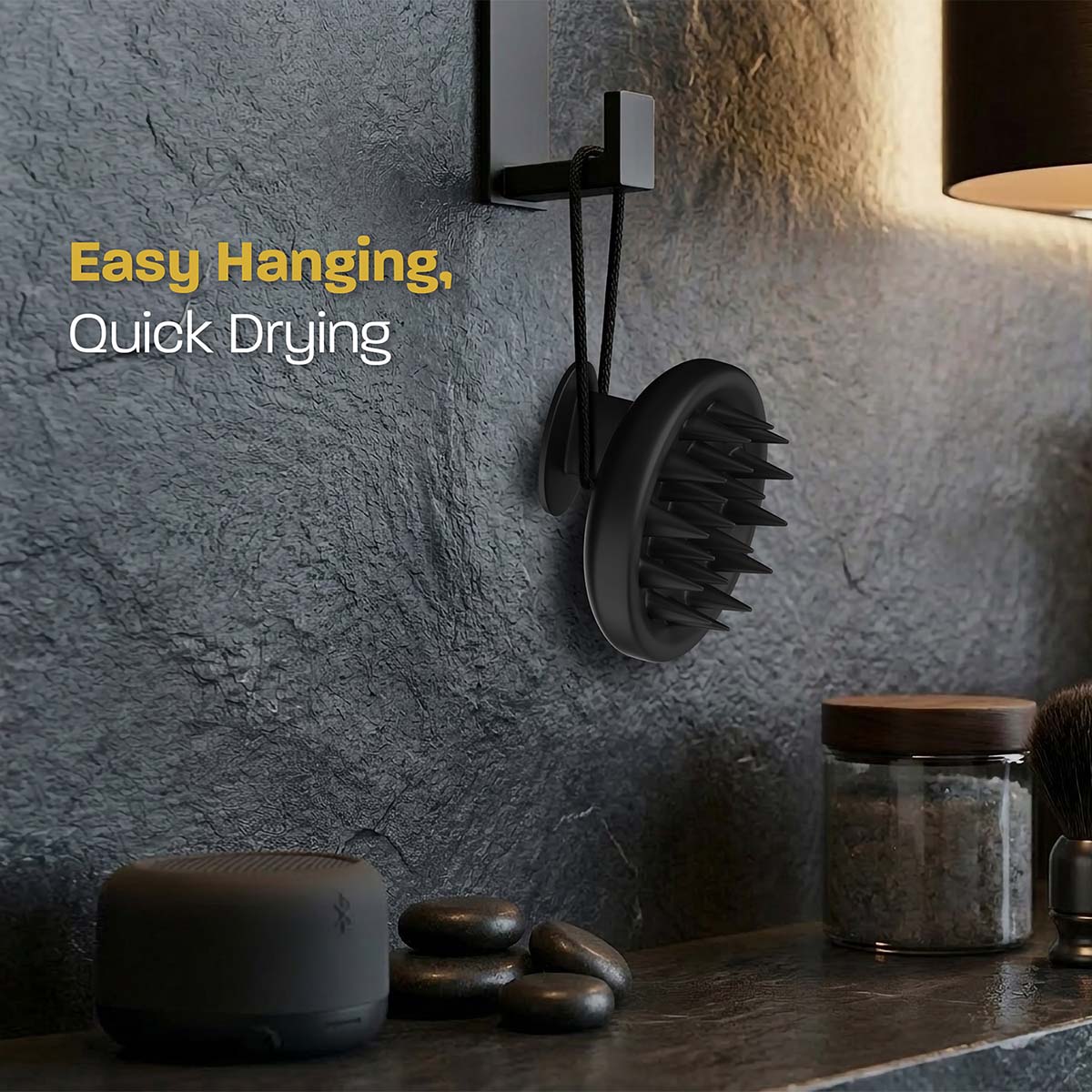 Silicone Scalp Massager for Hair Growth EXSIVIA