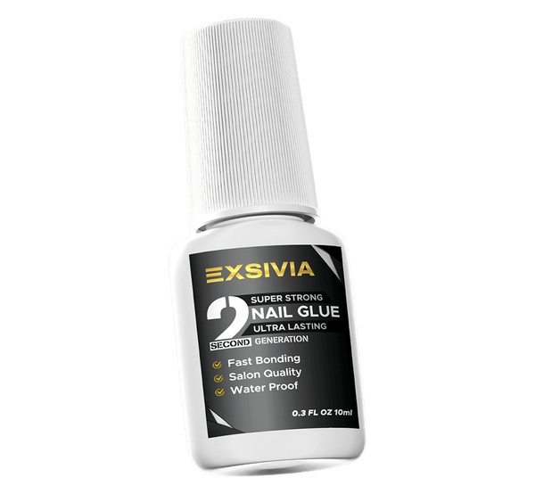 2nd Gen Super Strong Nail Glue | Best Nail Glue for Press-On Nails - EXSIVIA