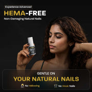 Super Strong Nail Glue, HEMA Free Brush On Glue