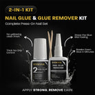 2nd generation Nail Glue & Nail Glue Remover EXSIVIA