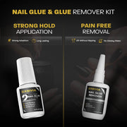 Nail Glue & Remover Kit for Press-On Nails