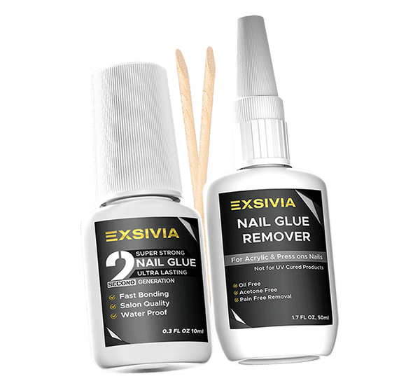 2nd generation Nail Glue & Nail Glue Remover EXSIVIA