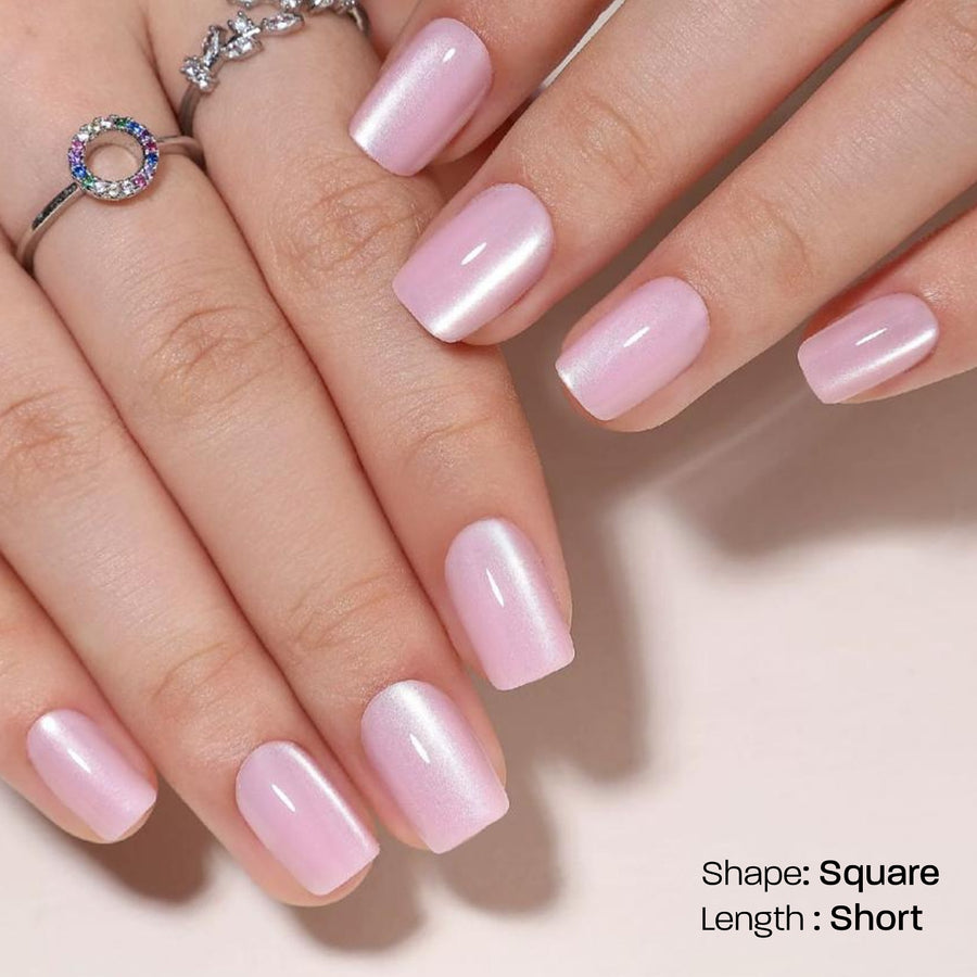 Exsivia Press-On False Nails, 32 Pcs of Different Sizes for Perfect Fit, Nail Glue Not Included EXSIVIA